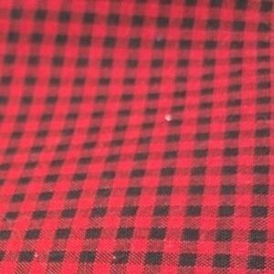 Cranston‎ Print Works Red Buffalo Plaid Fabric 3/4 Yard Cotton Material